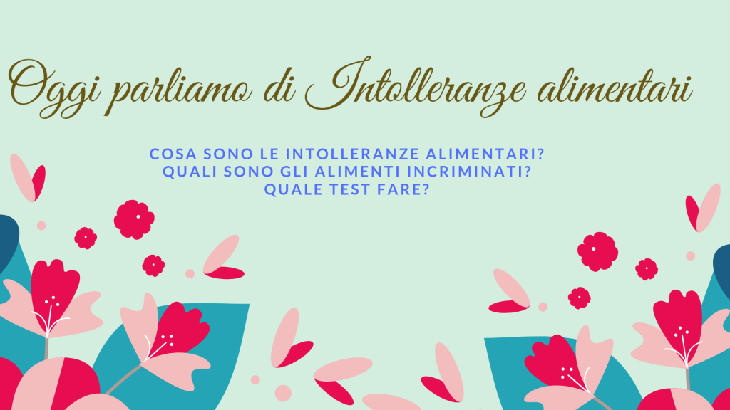 intolleranze alimentari